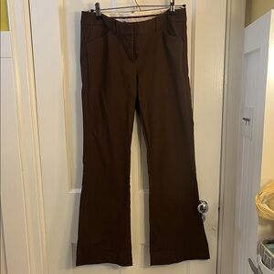 The Limited Chocolate Brown Drew Fit Pants (6 Short)
